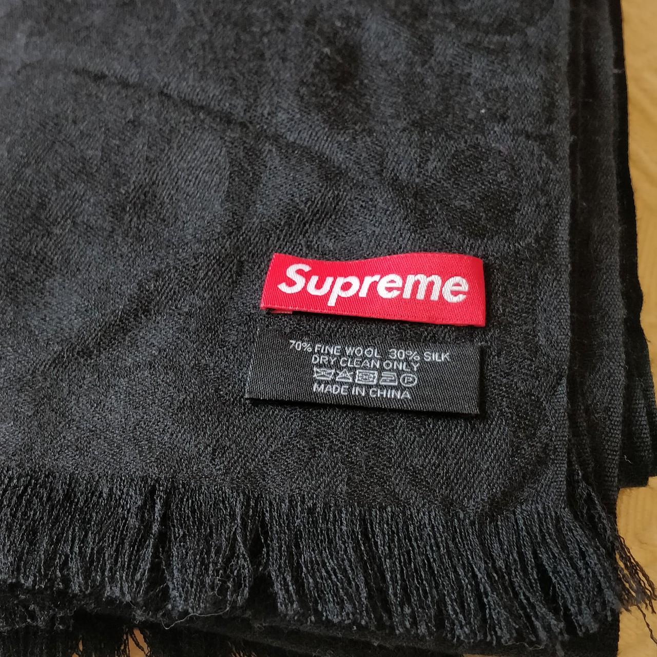 Supreme Scarf Fuck wool Black DS FW17, Limited...