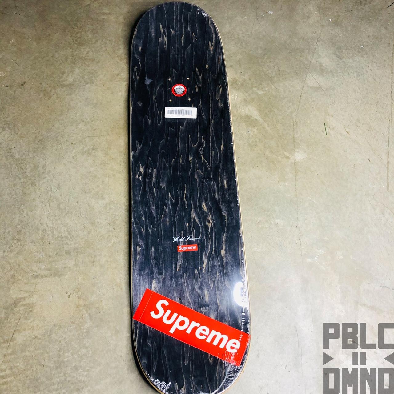 Supreme x KAWS Chalk Logo Skateboard Deck Size: OS /... - Depop