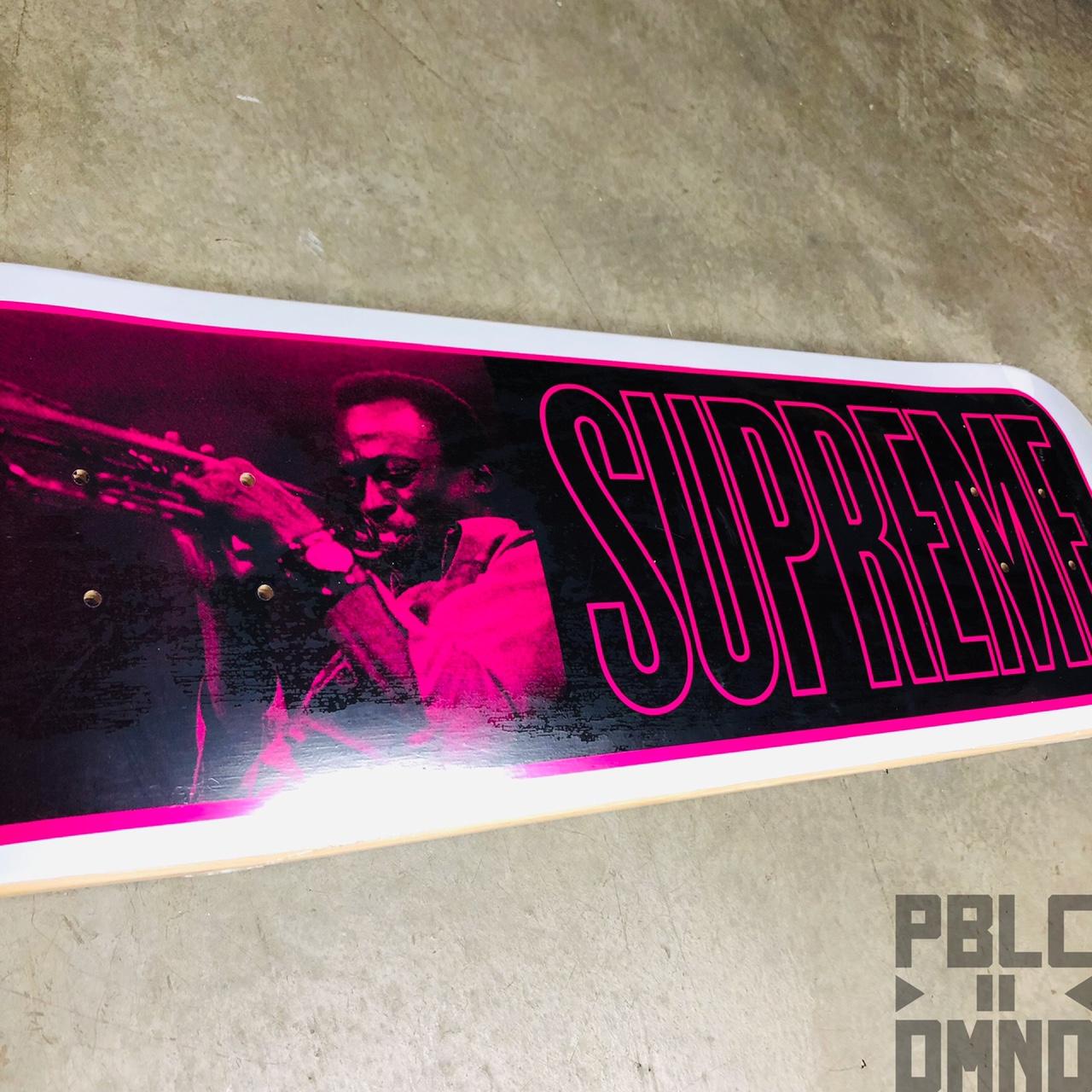 Supreme Miles Davis Skateboard Deck Size: OS /... - Depop