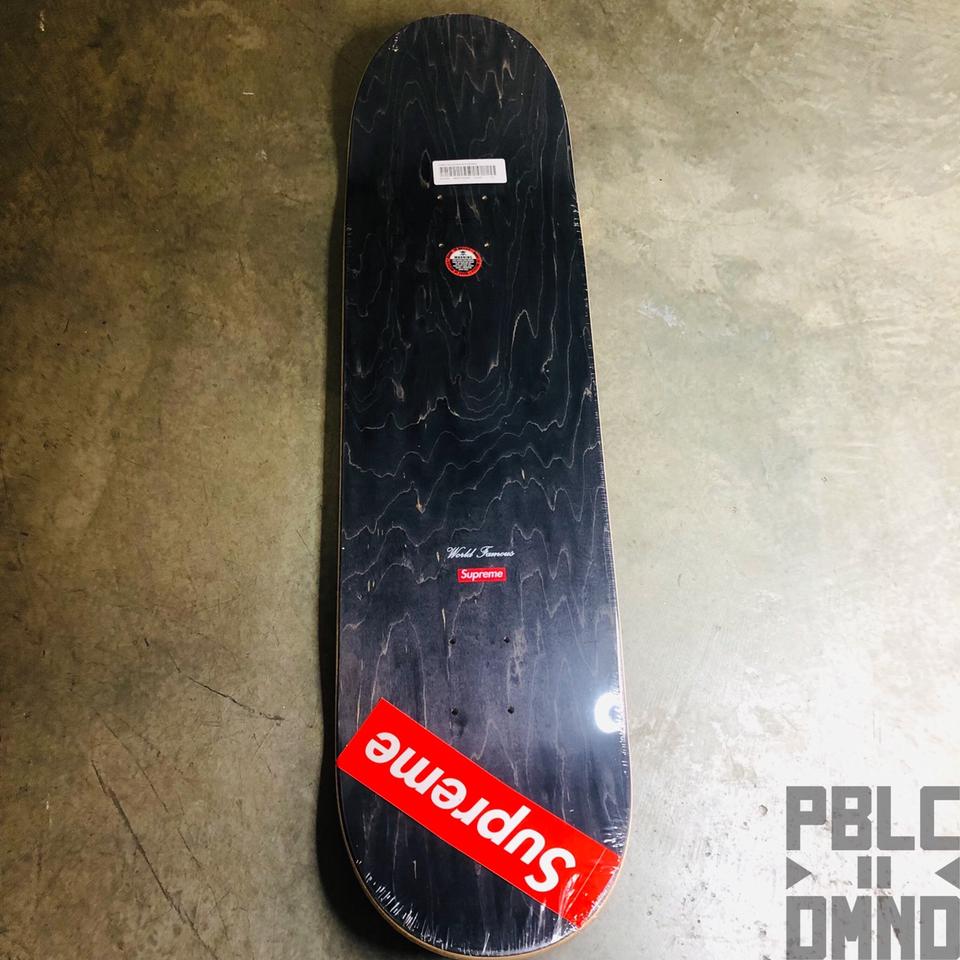 SOLD OUT Supreme Tupac Hologram Skateboard Deck Black - CalStreets  BoarderLabs