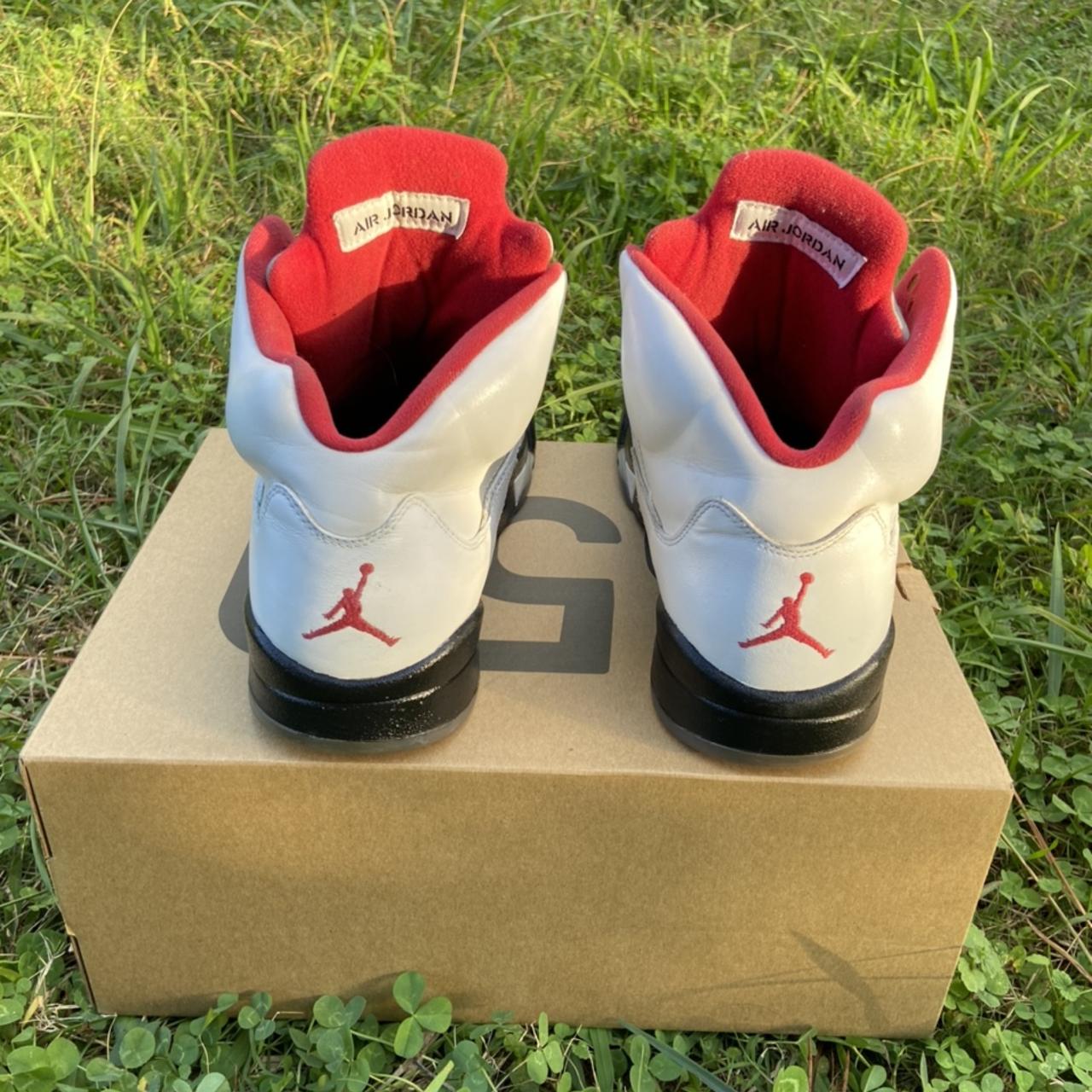 jordan 5 fire red fake