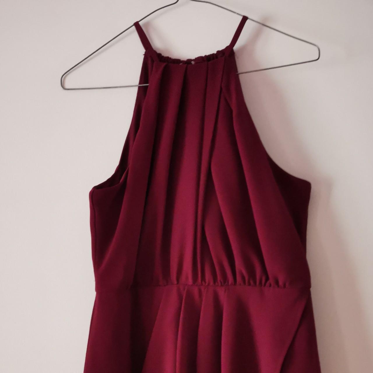 Dotti burgundy hot sale dress