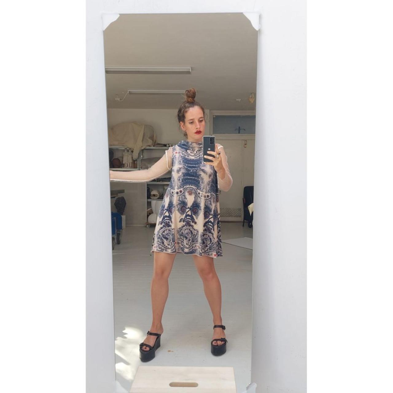 Jean Paul Gaultier Junior tattoo jersey dress.... - Depop