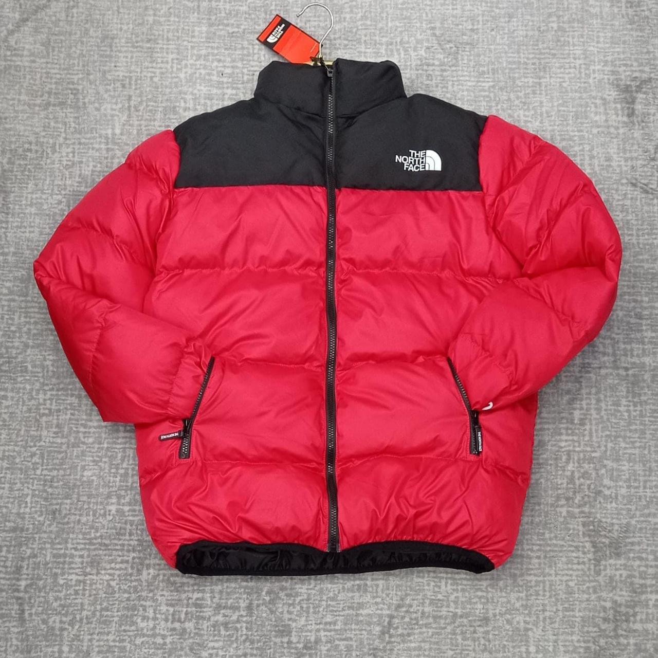 The North Face Men's Red Coat | Depop