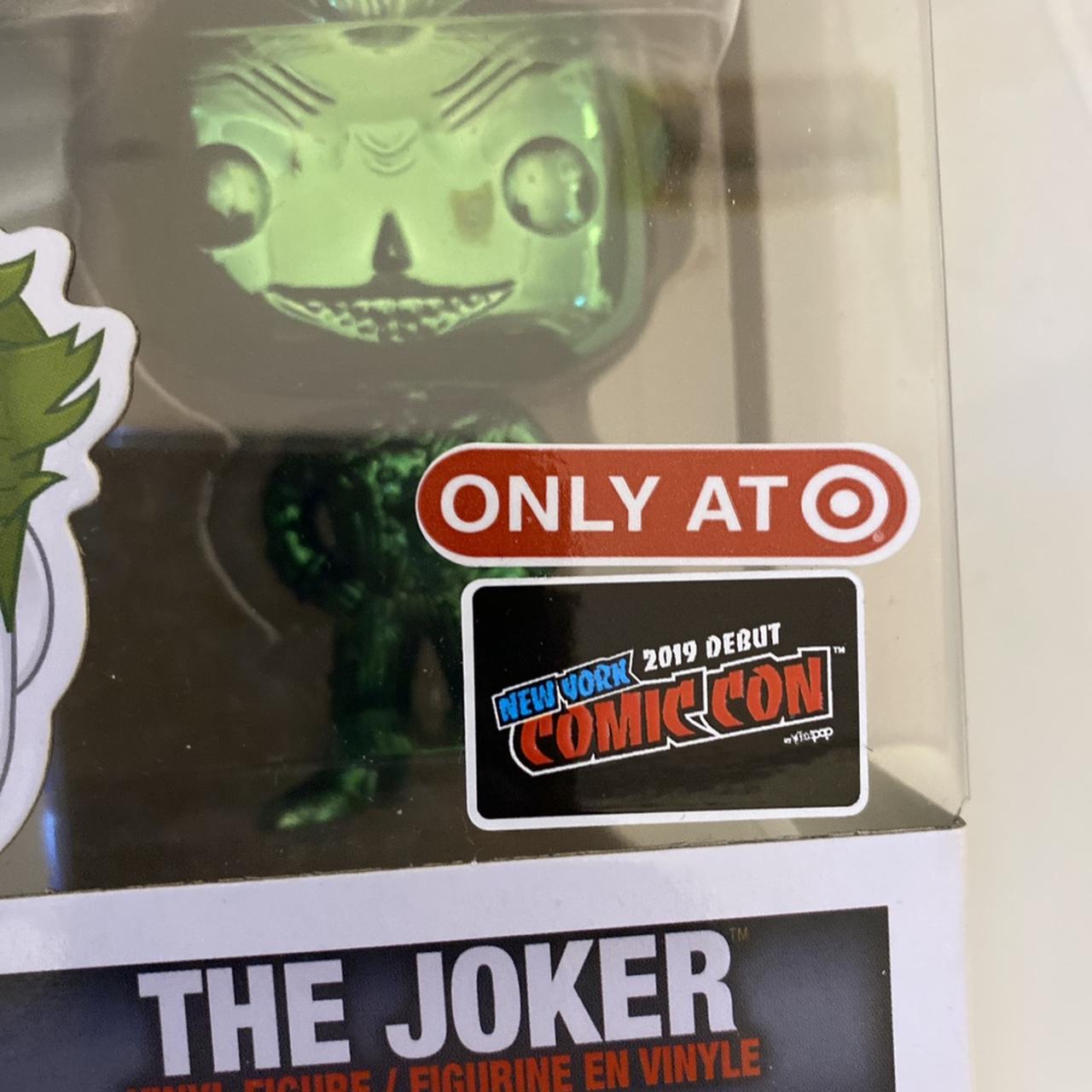 Funko Pop 53 The Joker (Special Edition Green Chrome) 