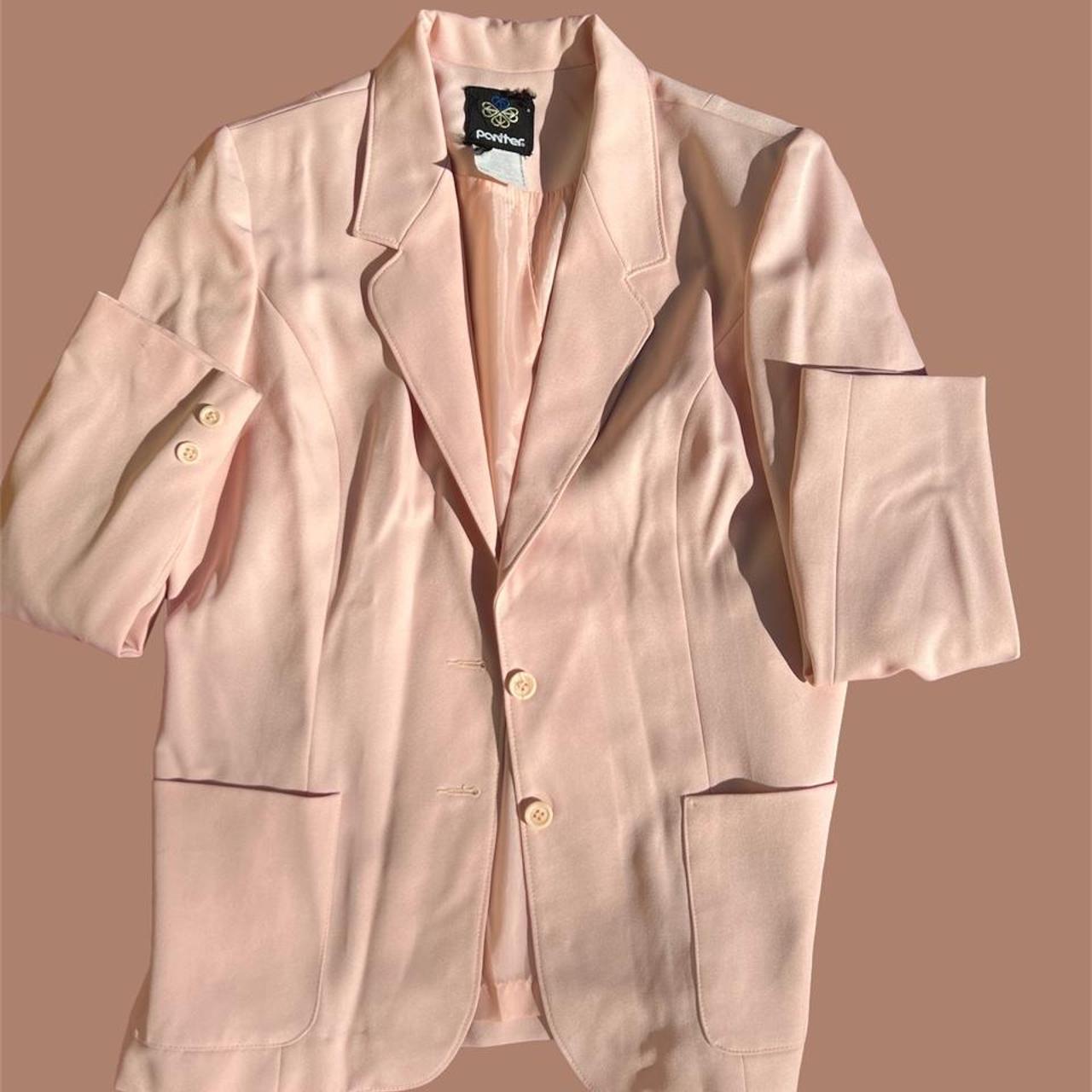 Women's Pink Tailoredjackets Depop