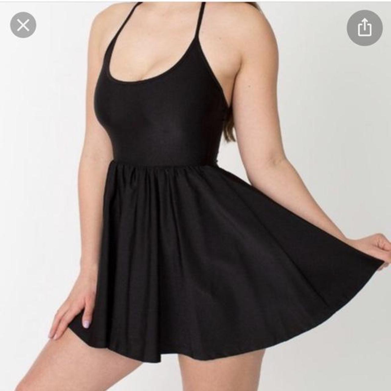 American apparel shop backless dress