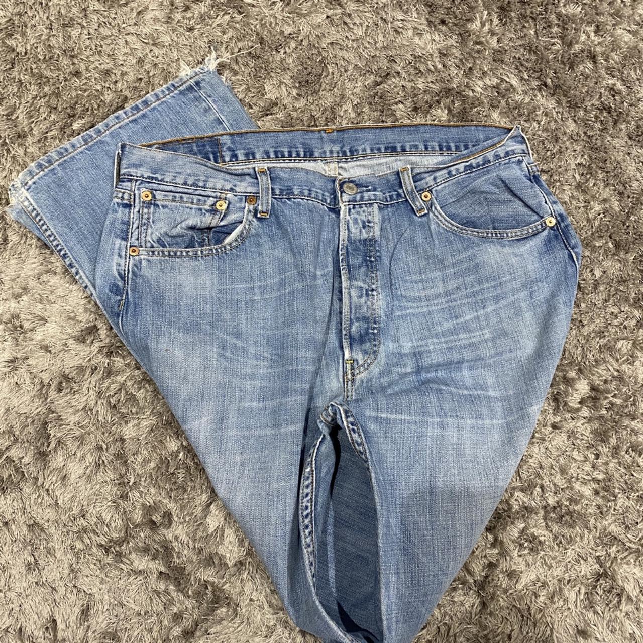 Vintage Levi’s jeans jeans size 46 waist 34 leg Good... Depop