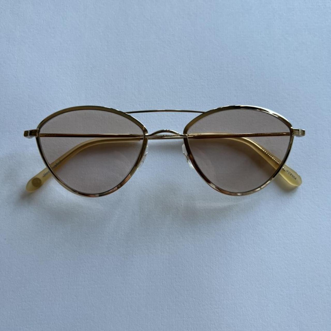 Garrett Leight Women's Gold Sunglasses