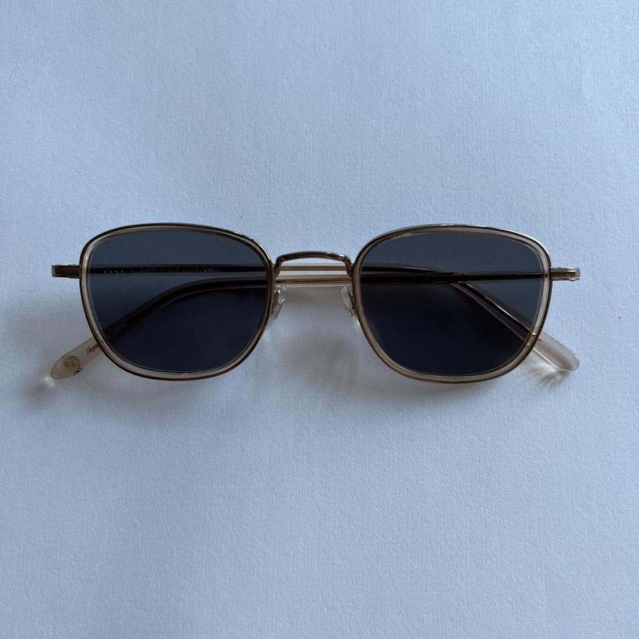 Garrett Leight Men's Gold Sunglasses