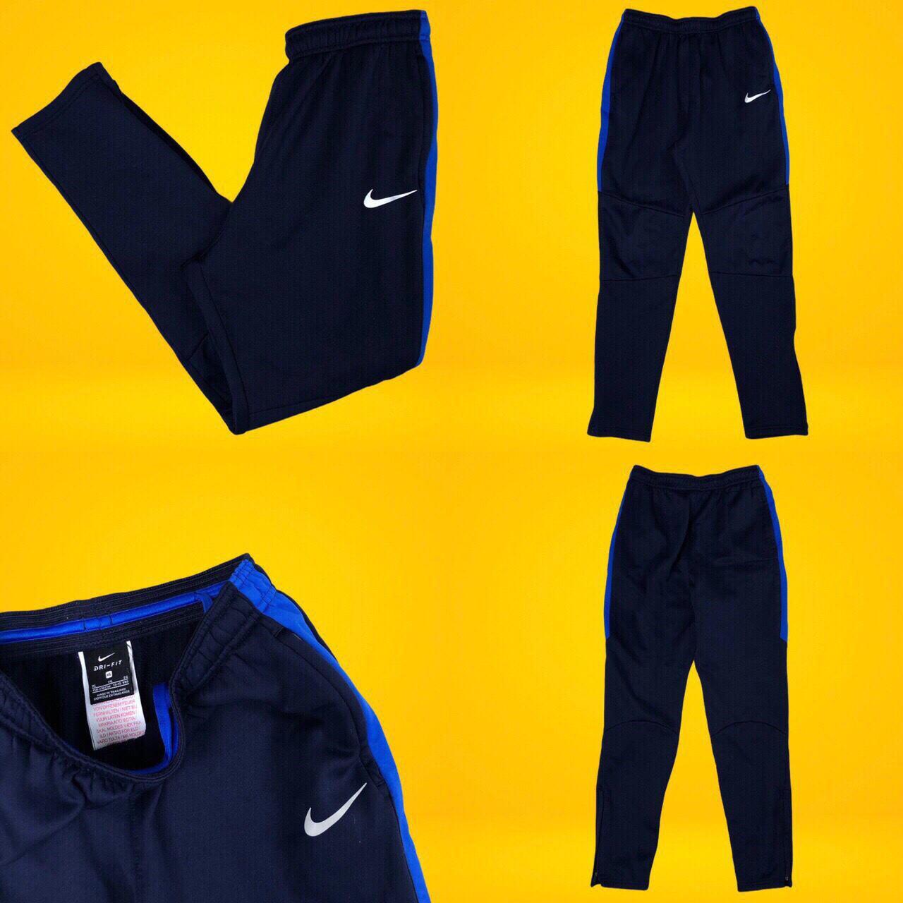 Nike tracksuit bottoms Vintage navy blue Nike... Depop