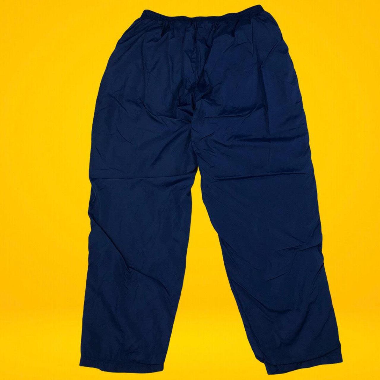 Vintage Nike tracksuit bottoms Vintage 90s navy... Depop