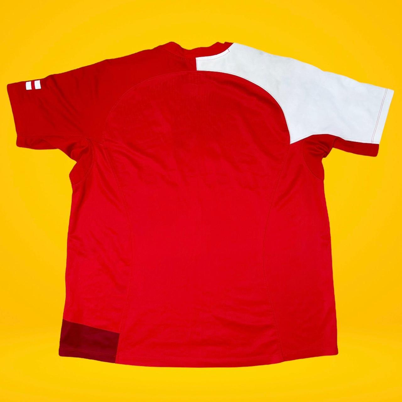 England rugby shirt Vintage England Nike away red... Depop