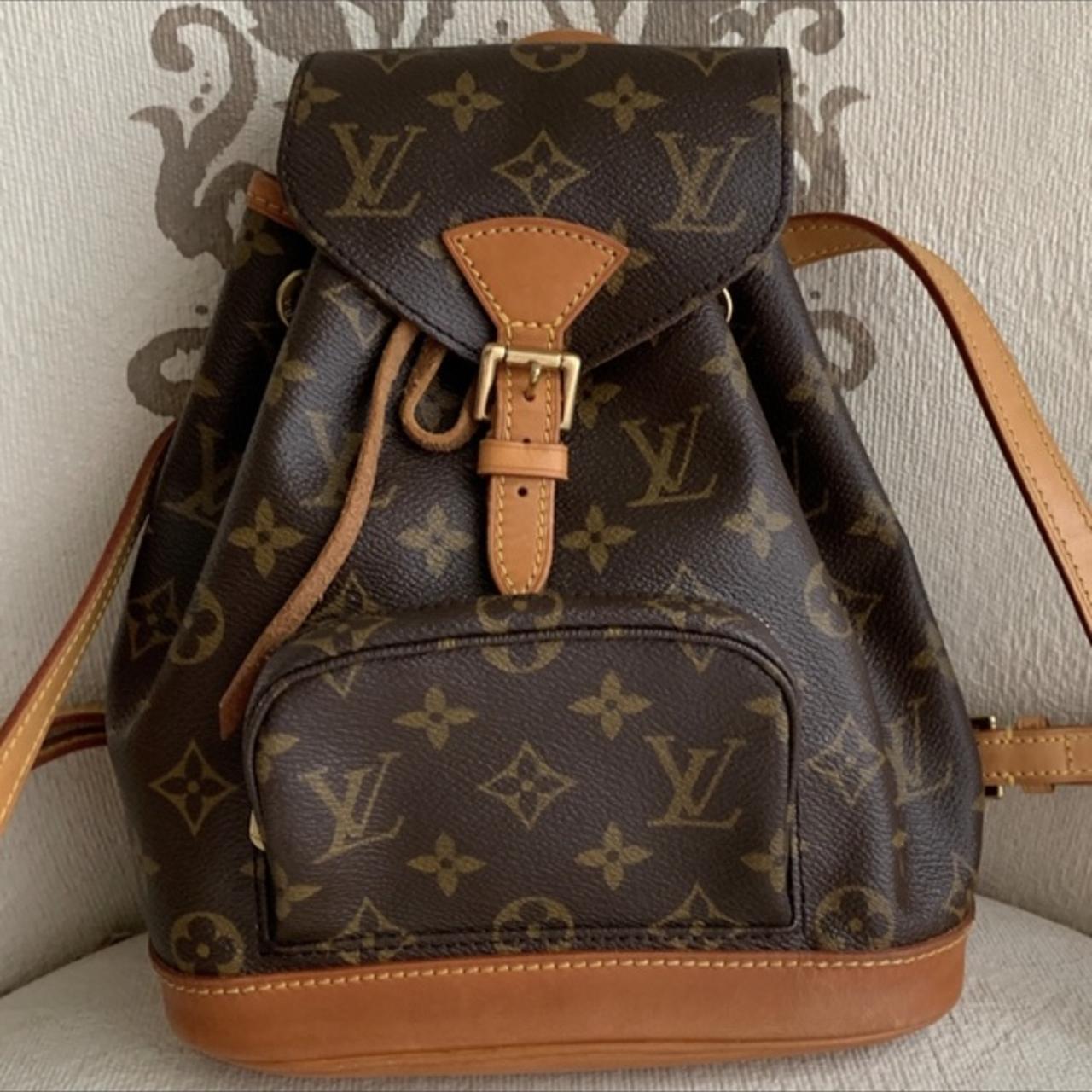 Louis vuitton monogram mini montsouris online backpack