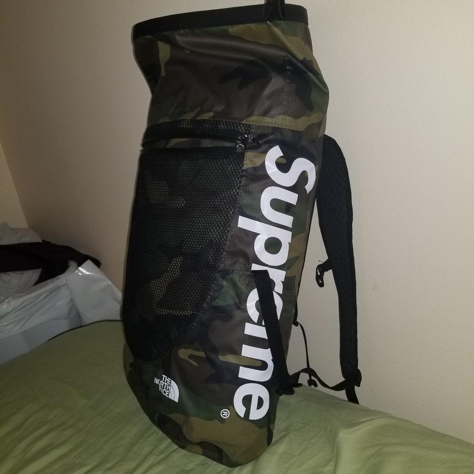 Supreme northface waterproof backpack essential... - Depop