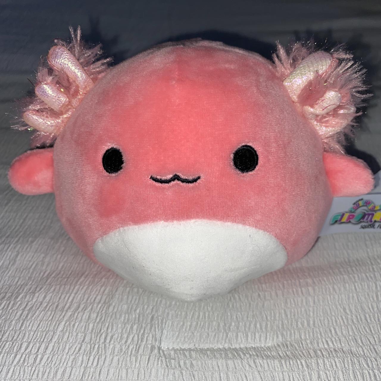 archie the axolotl/tristan the triceratops flip... - Depop