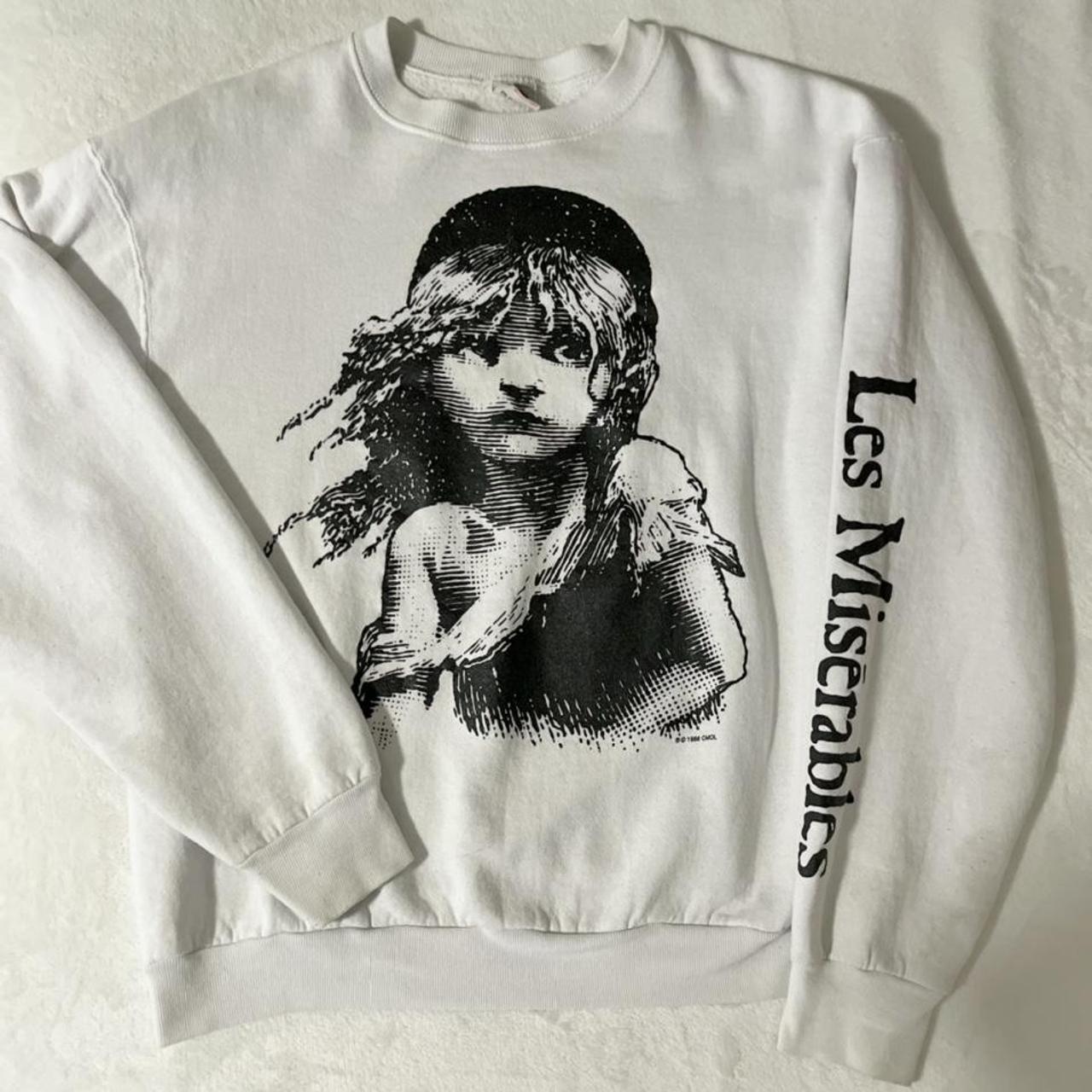 vintage Les Miserables crewneck sweatshirt in basic...