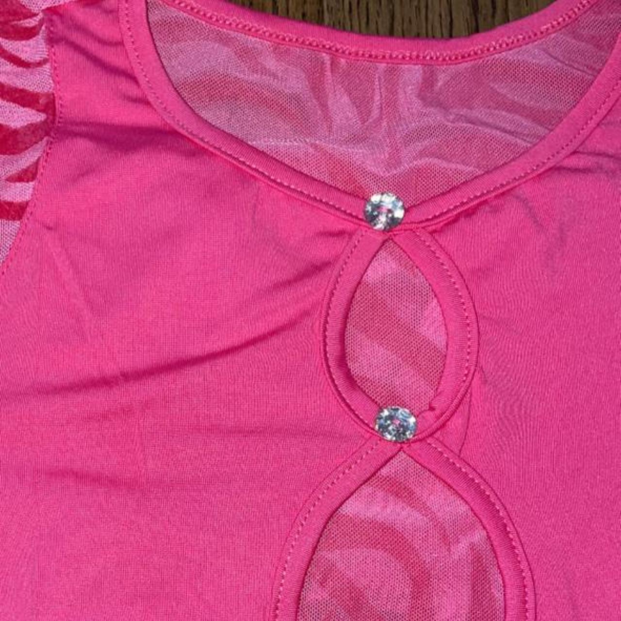 Poster girl STYLE/DUPE dress Pink mesh dress Open... Depop