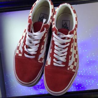 vans red and white checkered