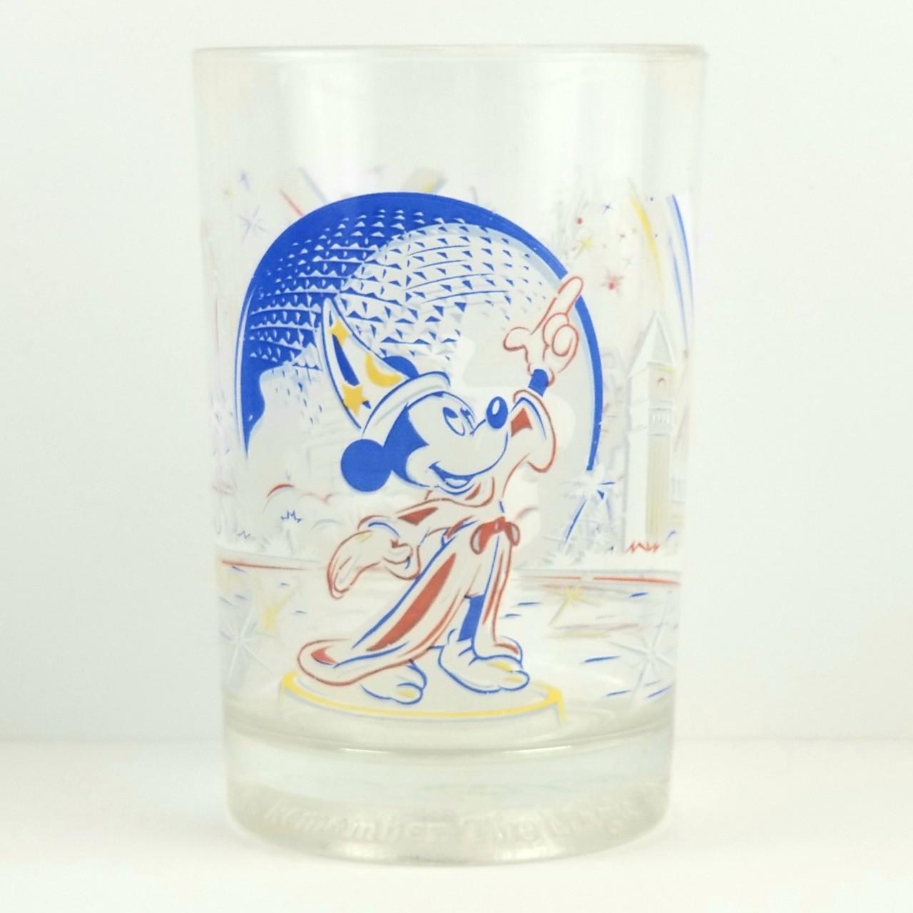 Set of 2 Micky Mouse Libby Clear Drinking Glasses - Depop