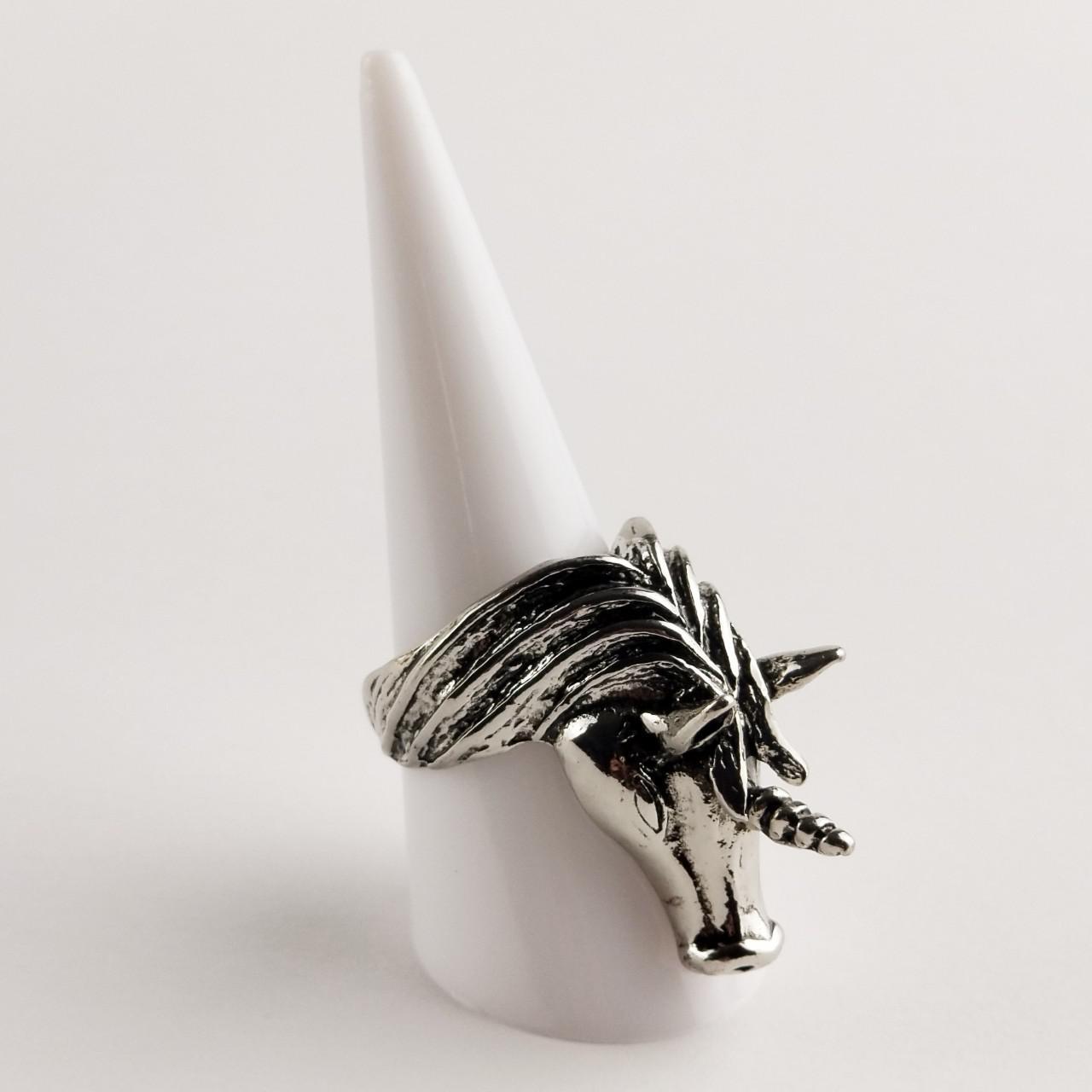 Sterling silver hot sale unicorn ring