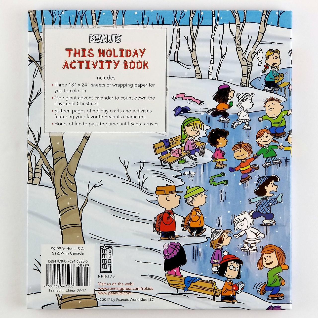 A Charlie Brown Christmas Wrapping Paper Activity... Depop