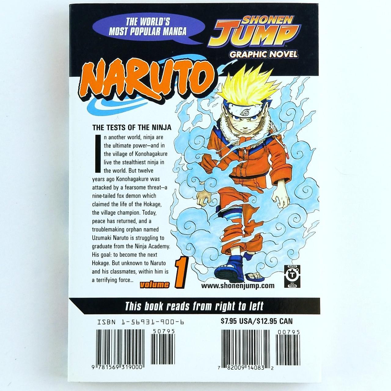 Naruto, Vol 1 Story and Art by Masashi... - Depop