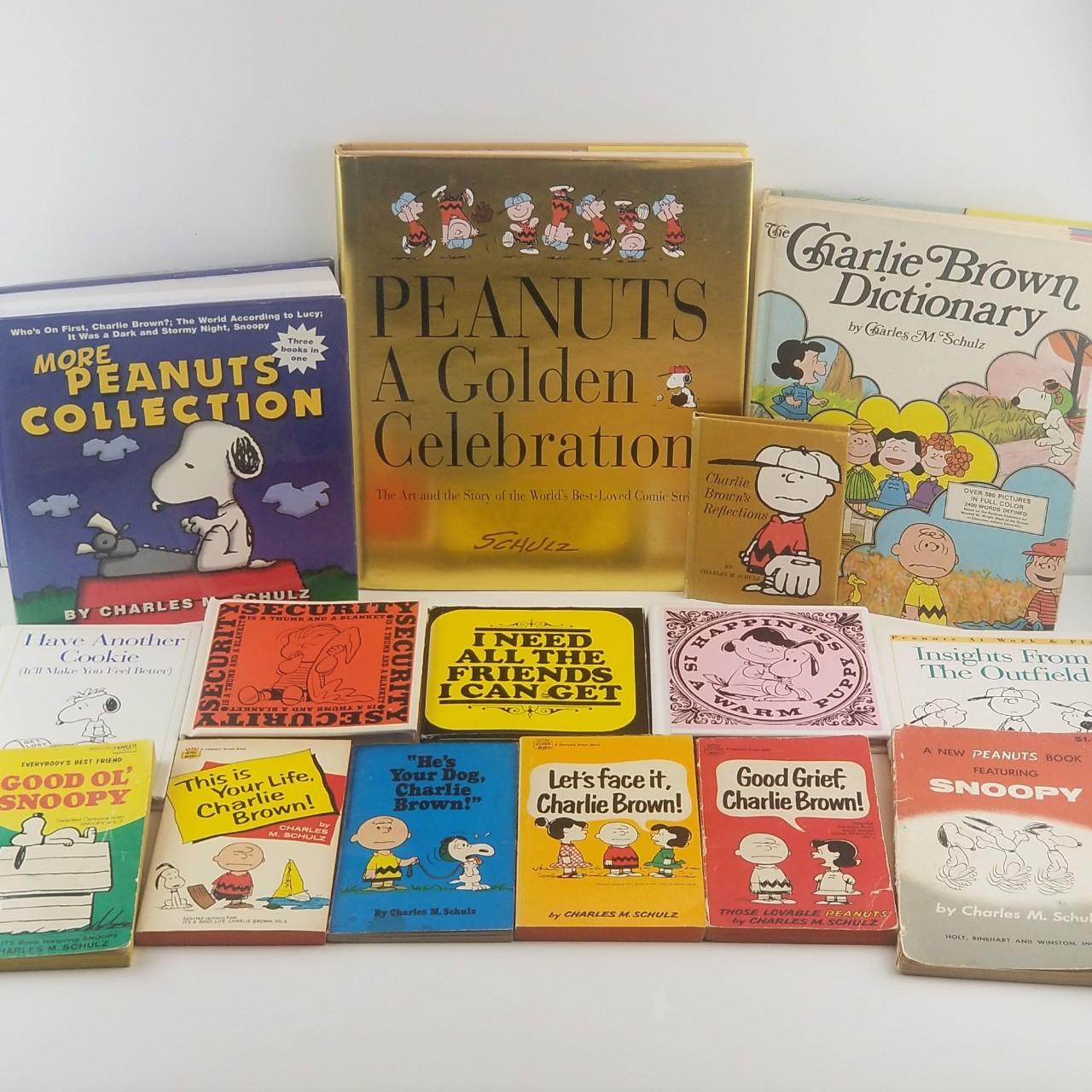 Book Lot Peanuts 15 Classics by Charles M.... Depop