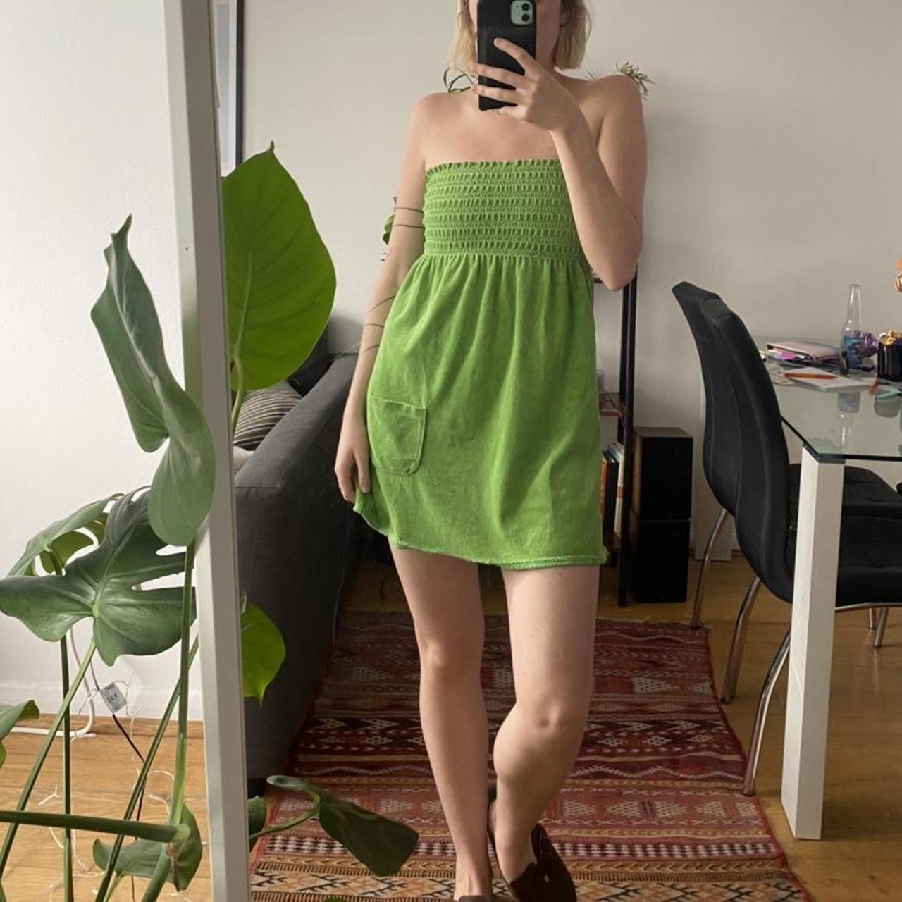 green juicy couture dress