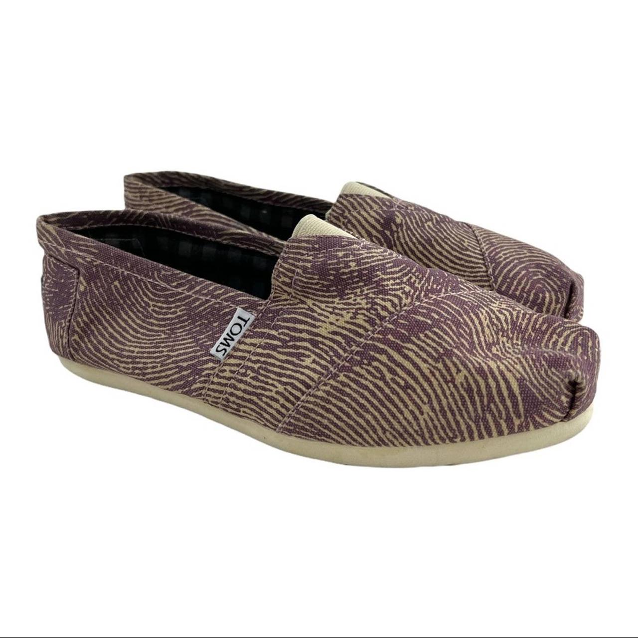 toms herringbone canvas