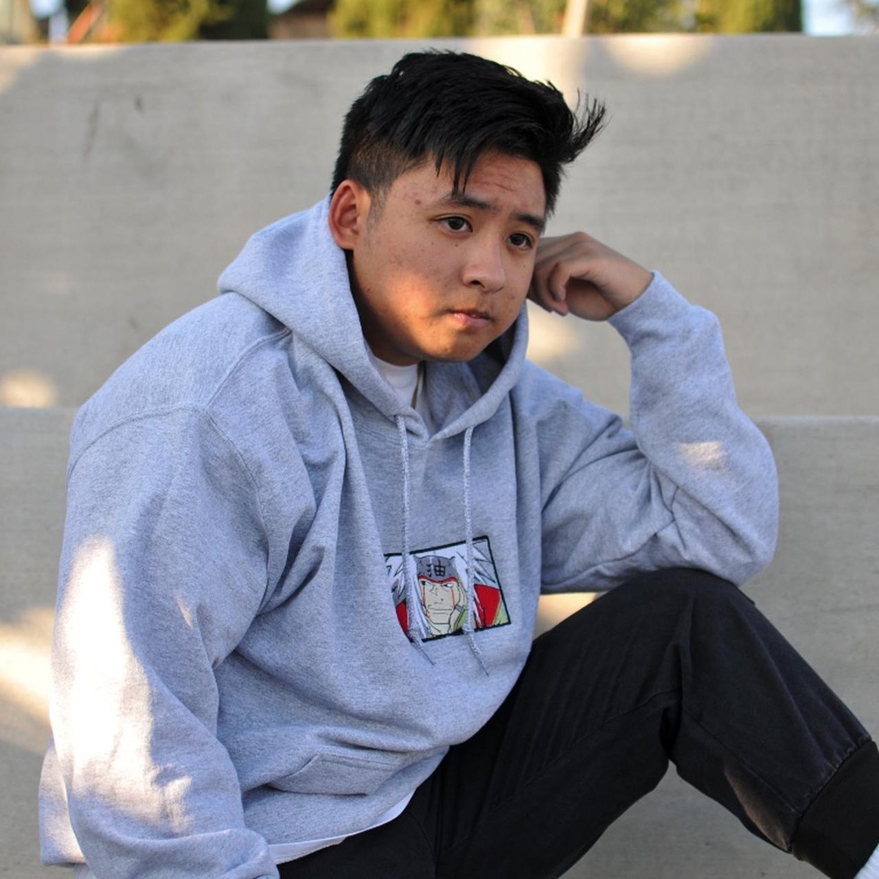 Jiraiya discount embroidered hoodie