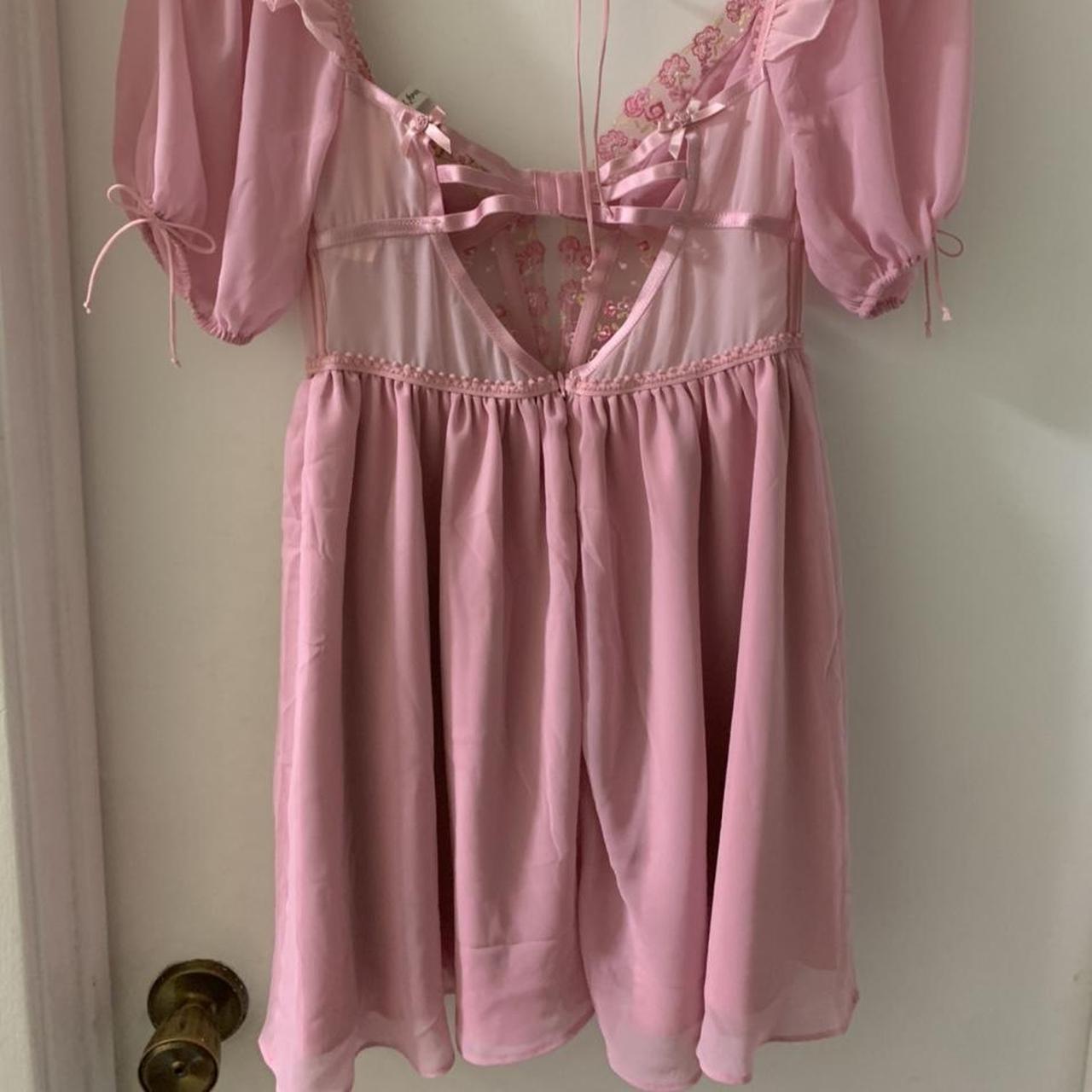 For Love & Lemons Fan Floral Puff Sleeve... Depop