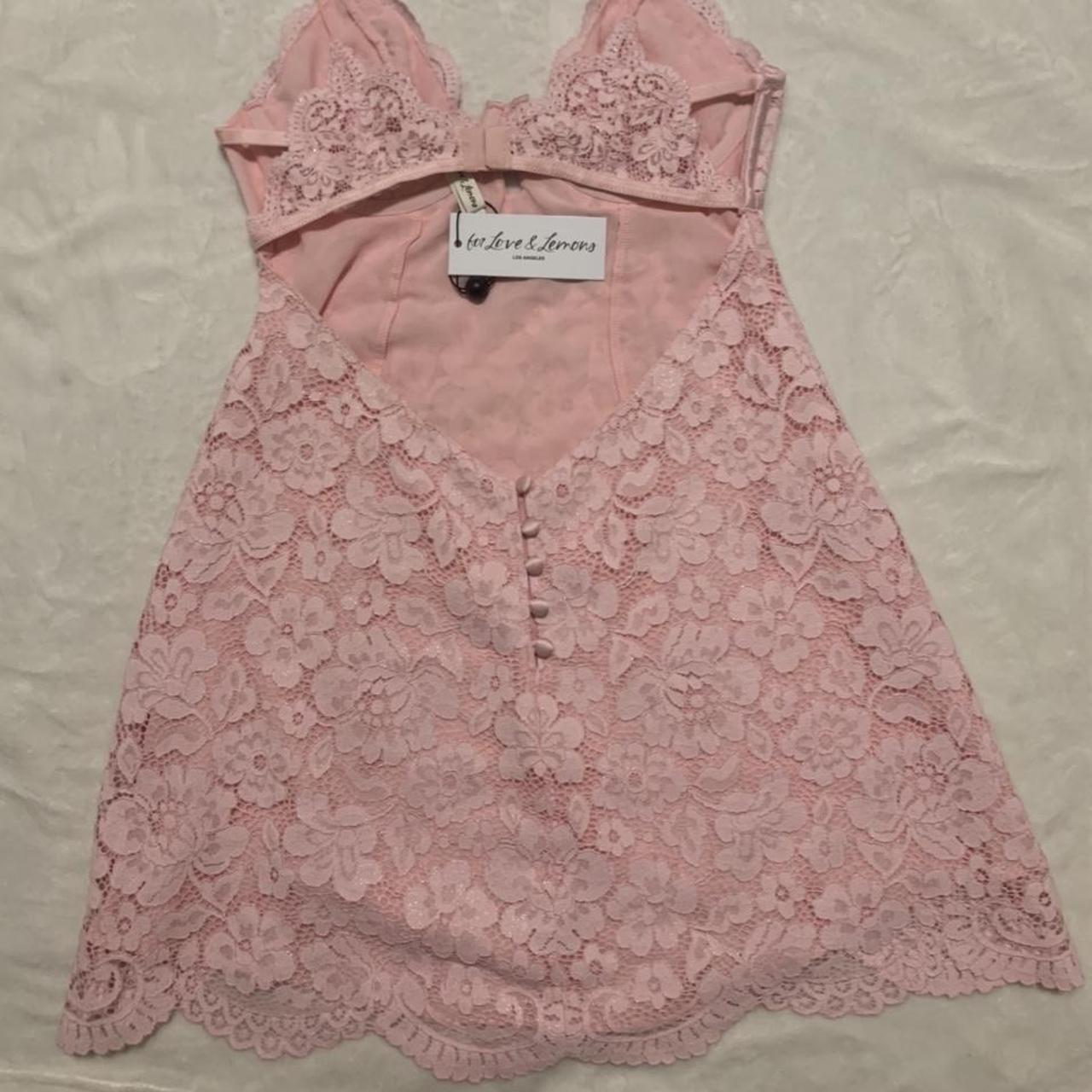 FOR LOVE & LEMONS Creamsicle Lace Dress Brand New... Depop