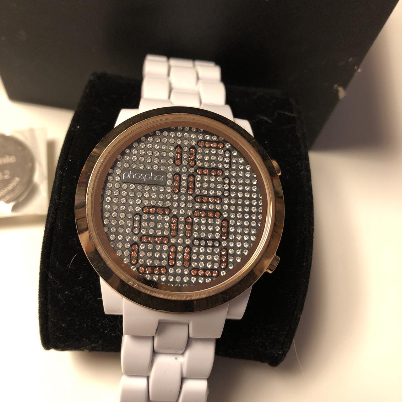 crystal digital watch