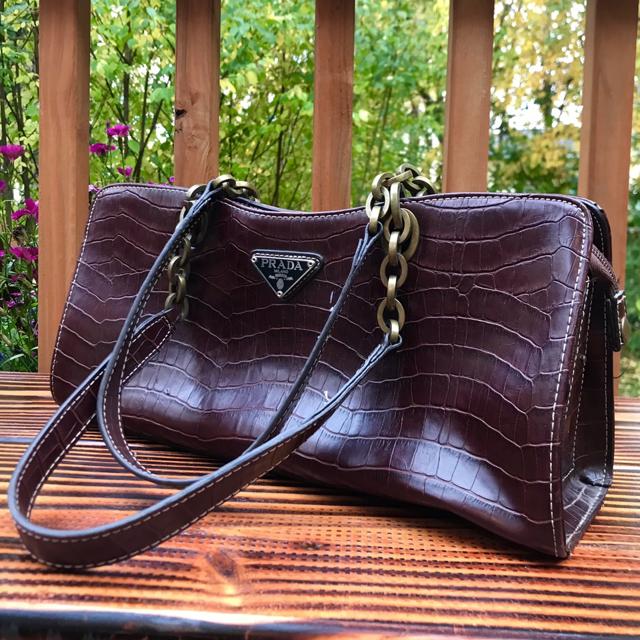 Prada Milano Dal 1903 purse Inner pockets with zipper | Depop