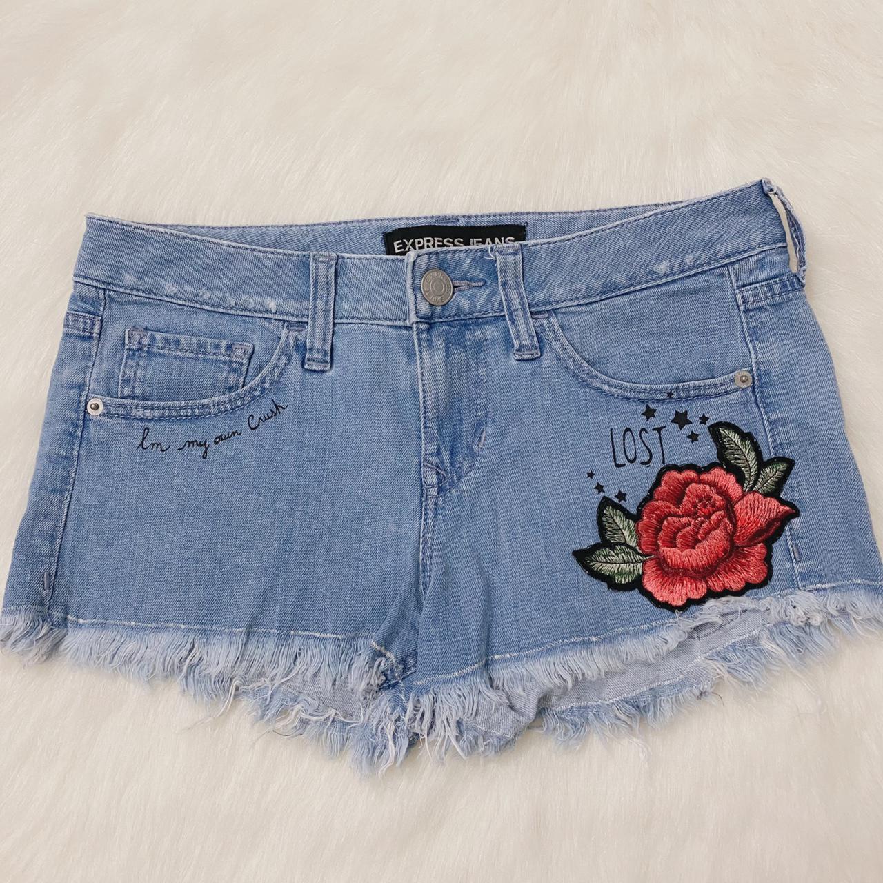 express jean shorts