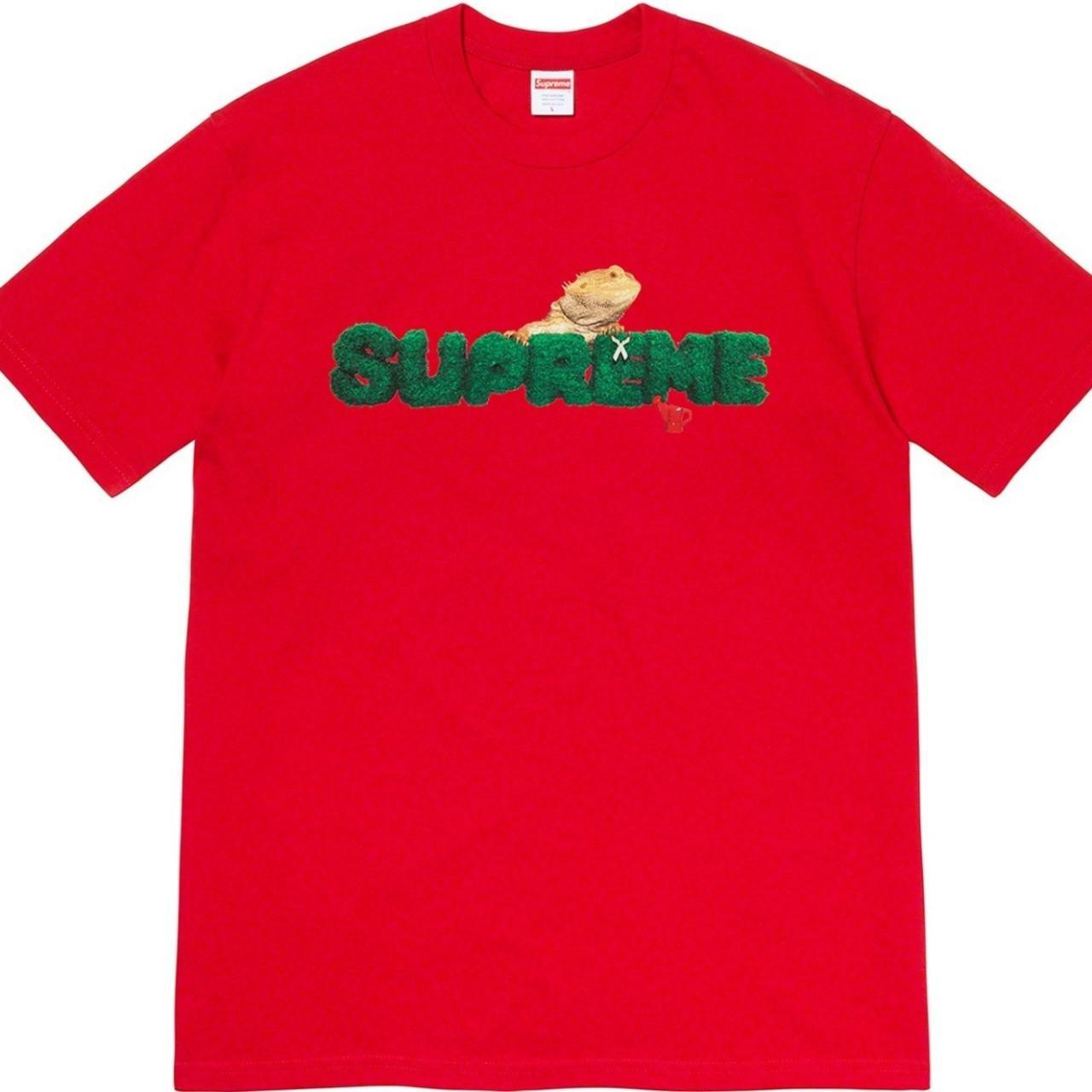 Supreme Men's Red T-shirt (2)