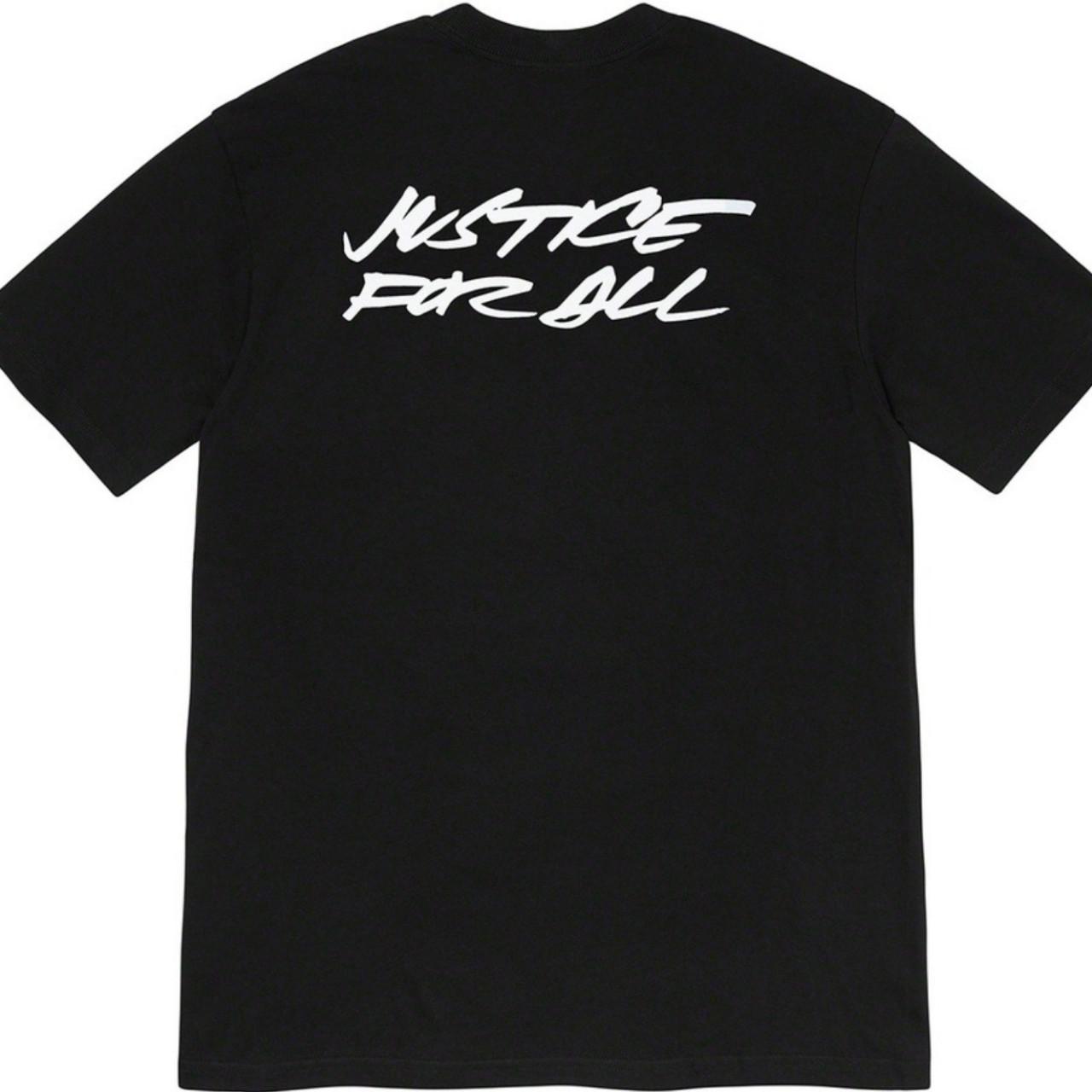Supreme Men's Black and White T-shirt (3)