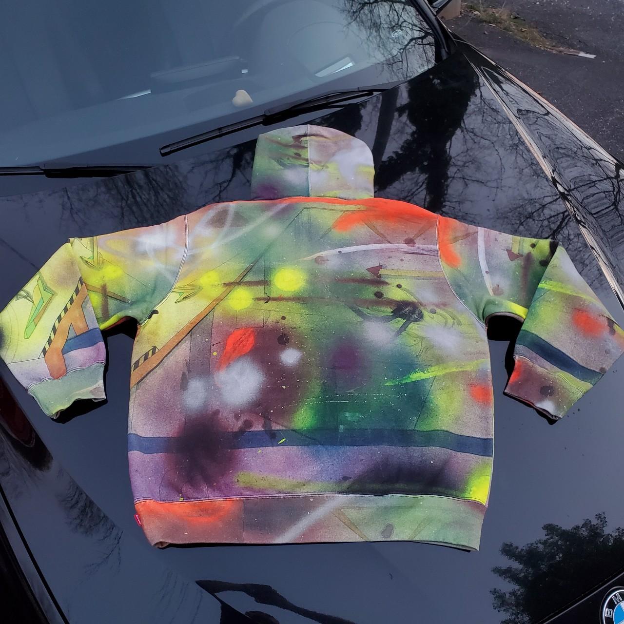 Supreme Rammellzee Hoodie in All Over Print....