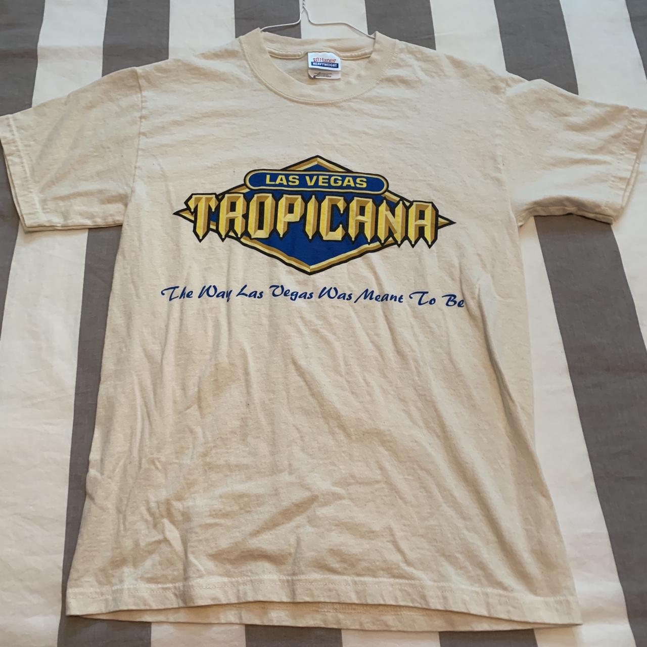 Vintage Tropicana Hotel Las Vegas T-shirt... - Depop