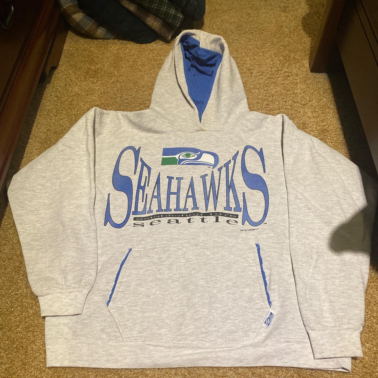 Vintage 1980s Seattle Seahawks Football - Depop