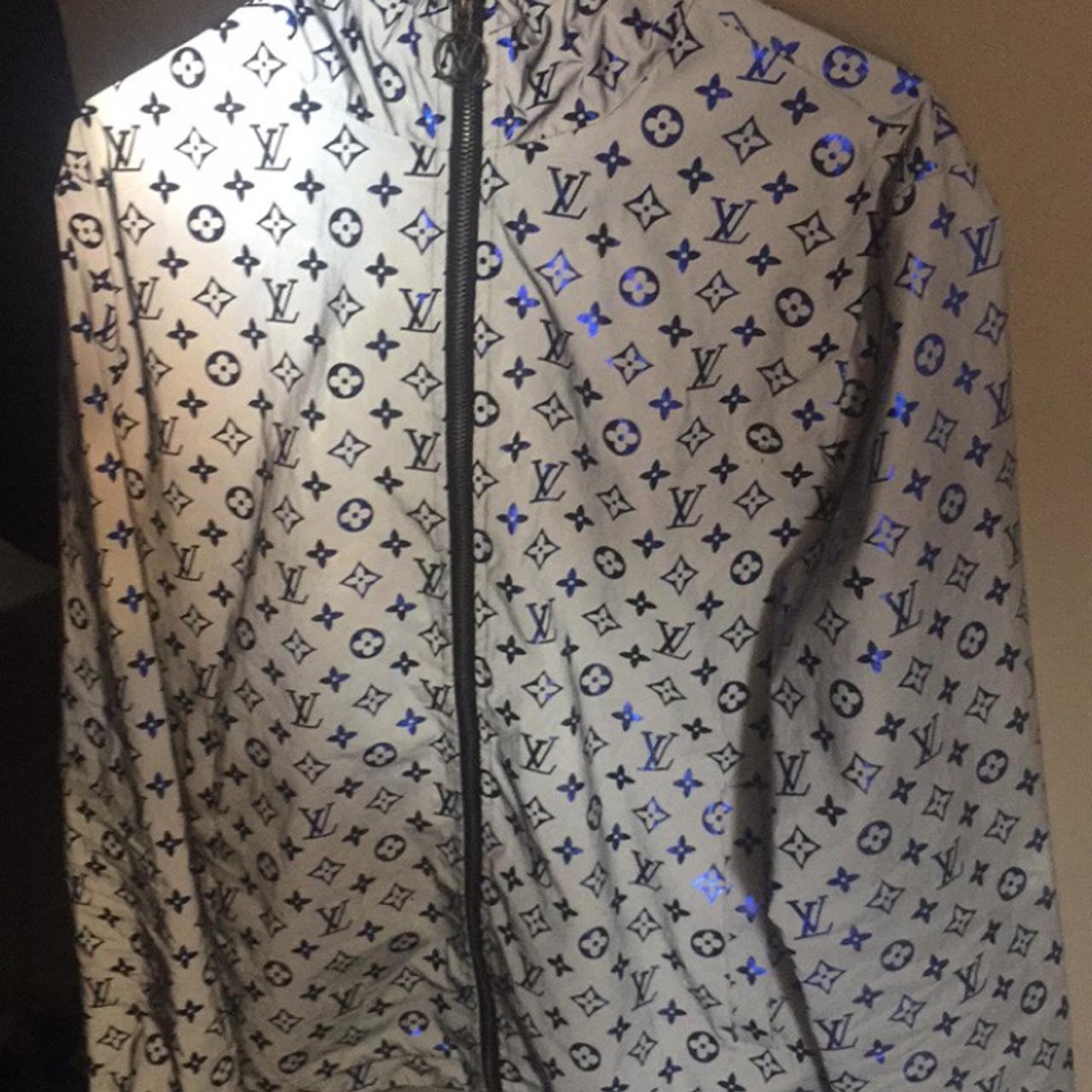 Louis Vuitton reflective jacket hmu for prices.