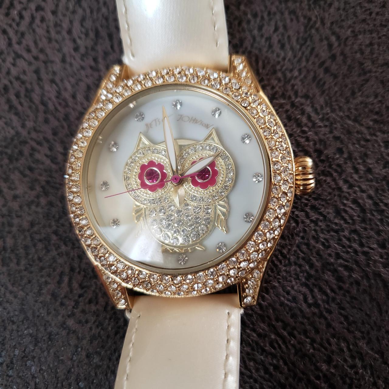 Betsey johnson owl outlet watch