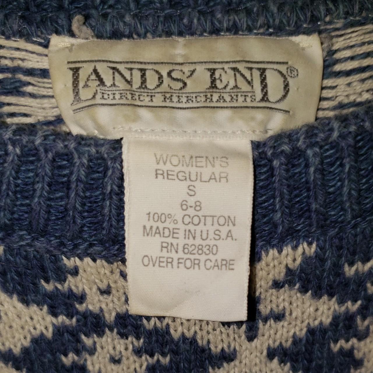Sears Women's Blue and White Jumper (3)