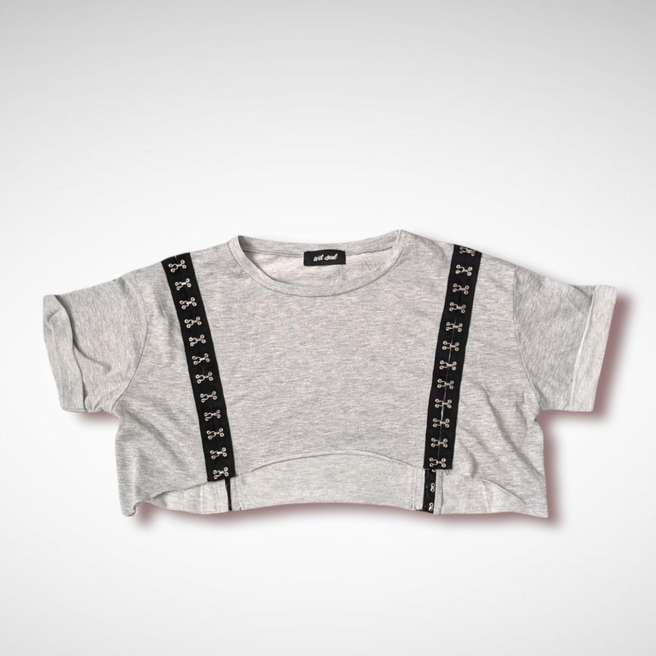 Product Image 2 - Grey Wet Seal Cropped Top
-No