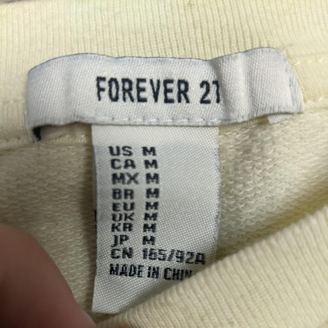 Forever 21 Women's Yellow Sweatshirt (3)