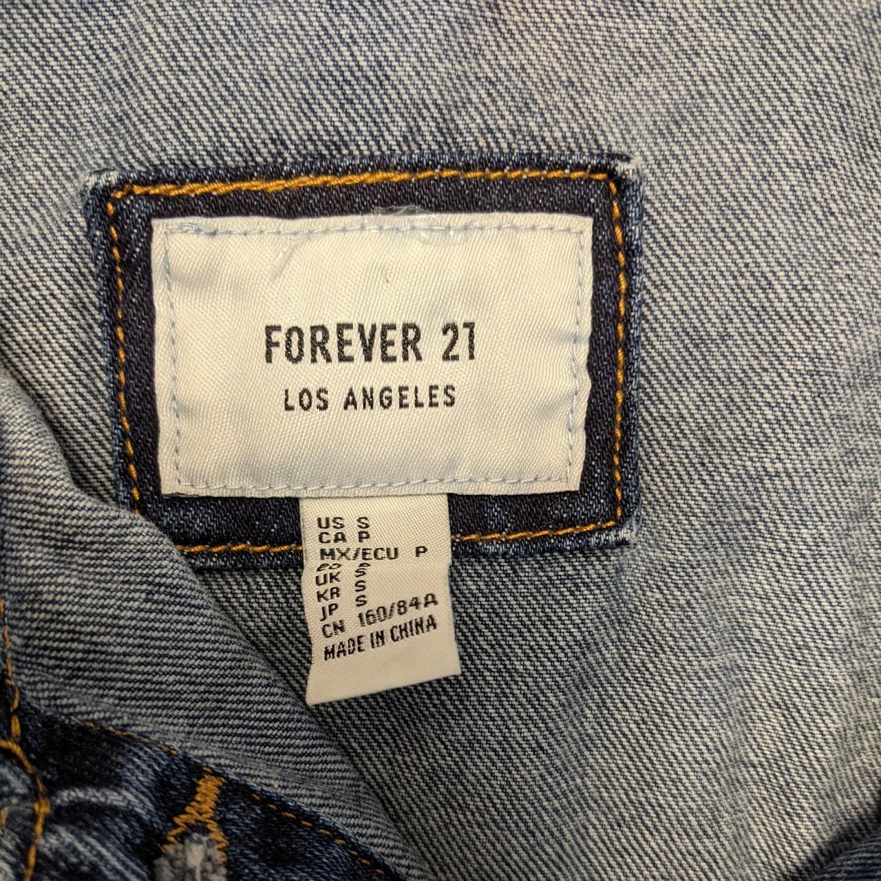 Distressed Denim Jacket. Lila lettering on back.... - Depop