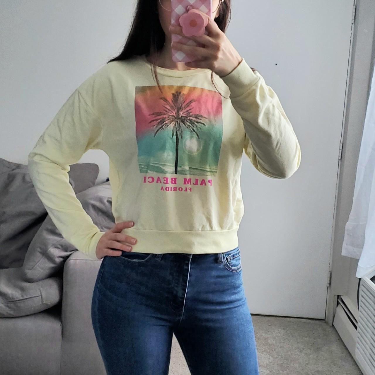 Forever 21 Women's Yellow Sweatshirt (4)