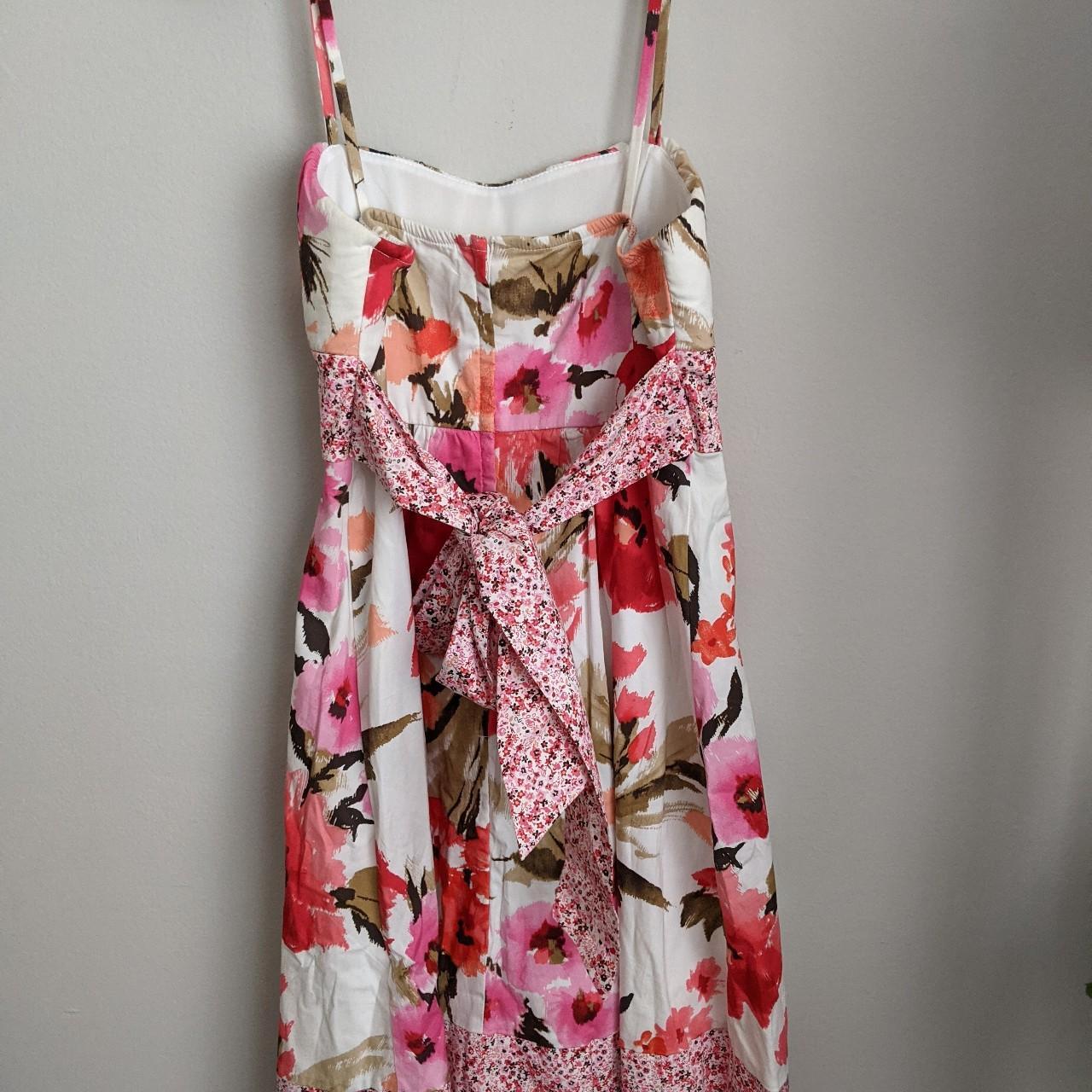 Adorable Floral My Michelle Dress Condition:... - Depop