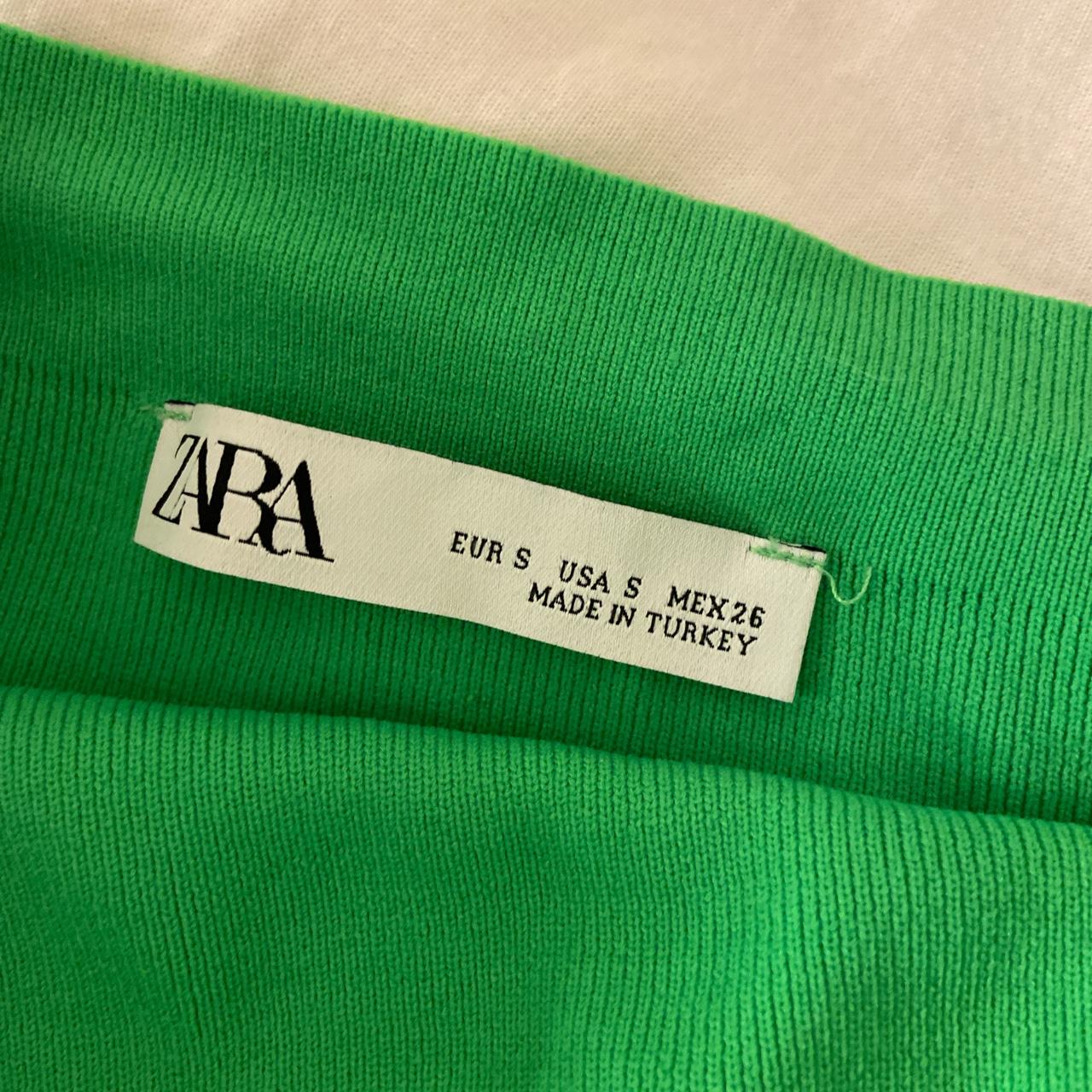 Zara neon green strappy bodysuit. Never worn, now... Depop
